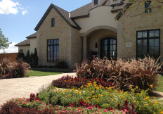 lubbock flowerbeds shrubs color